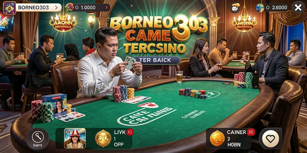 Tampilan gameplay Live Casino yang menarik di BORNEO303.