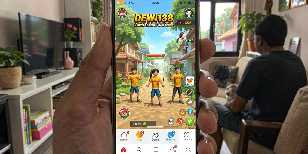 Tampilan gameplay DEWI138 yang menarik dan berinteraksi.