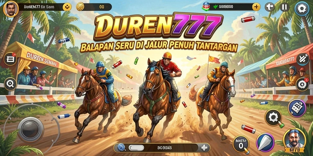 Gameplay balapan seru dengan trek menantang di DUREN777.