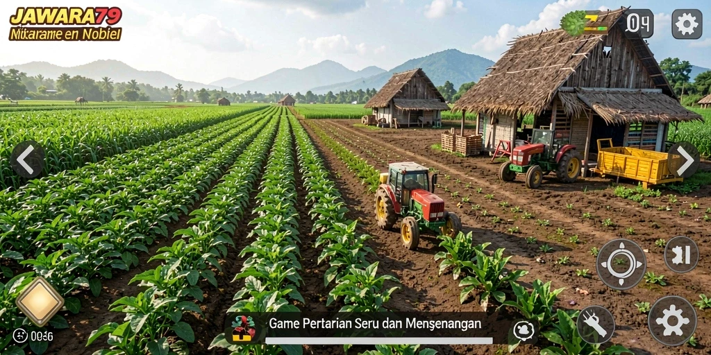 Gameplay JAWARA79 yang penuh warna dan interaktif.