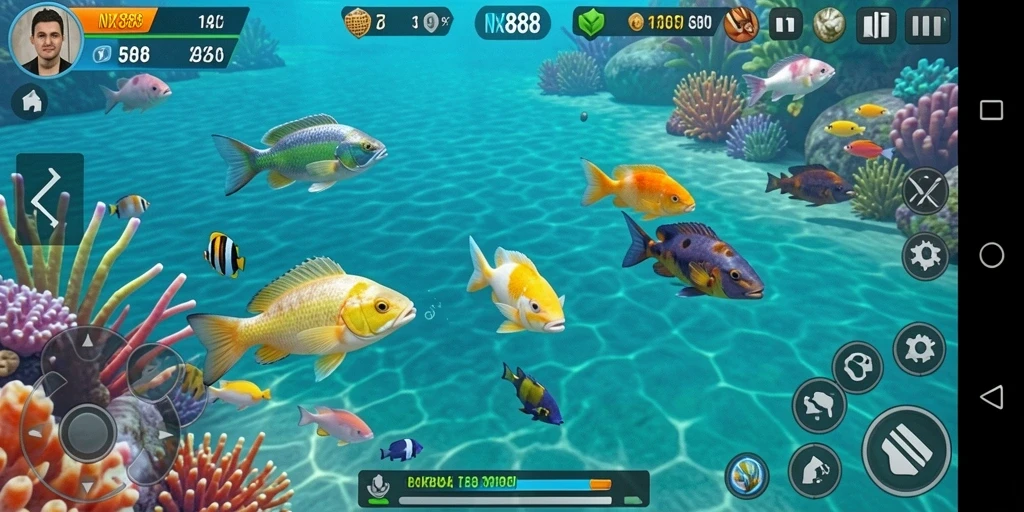 Screenshot gameplay Tembak Ikan yang menarik dan penuh aksi.