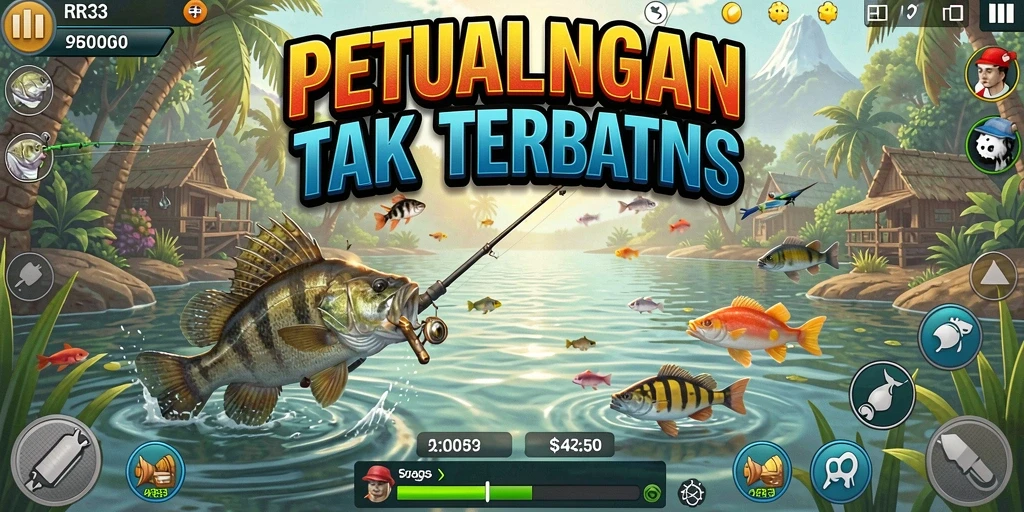 Gameplay memancing yang menarik dan memukau di RR33.
