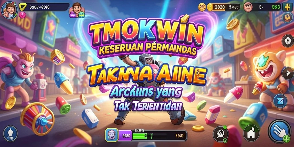 Tampilan gameplay menarik TMOKWIN yang penuh aksi dan tantangan.