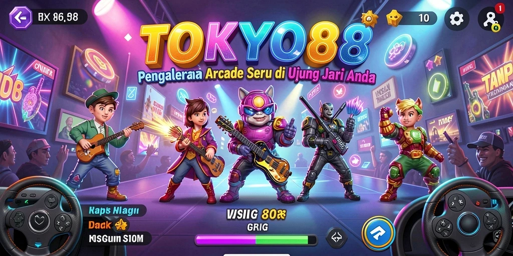 Tampilan seru gameplay TOKYO88 dengan aksi dan tantangan di setiap level.